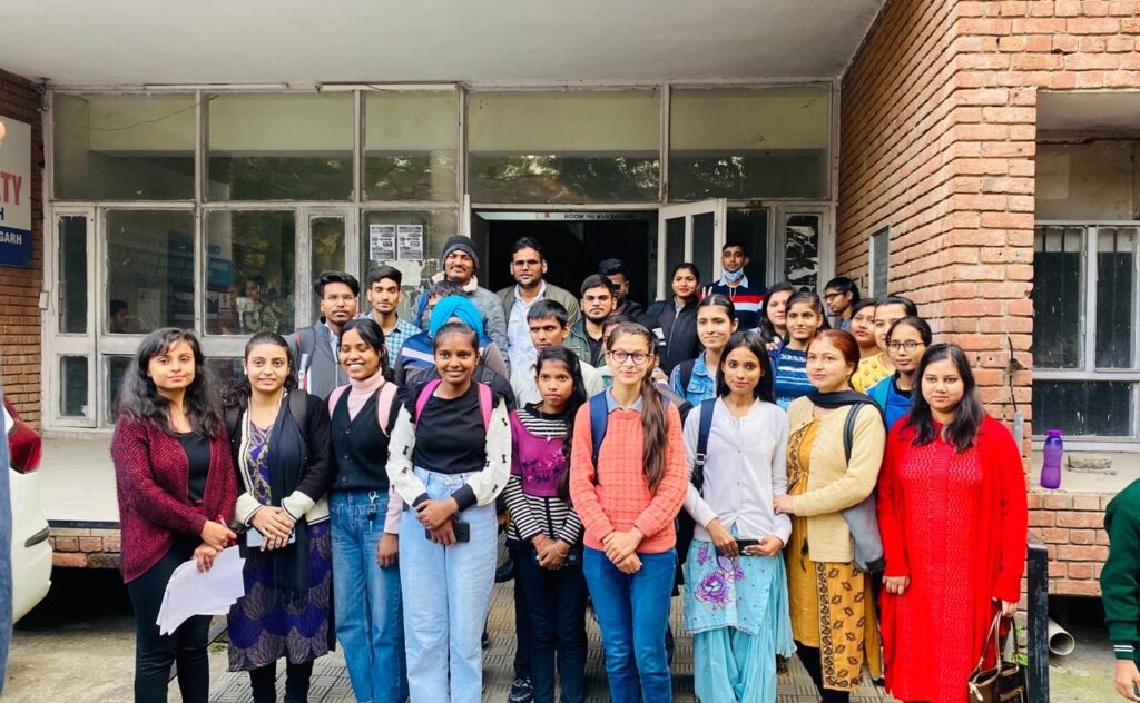14 visually challenged and 23 girls completed 6-month computer training under Chandigarh Child and Women Development.