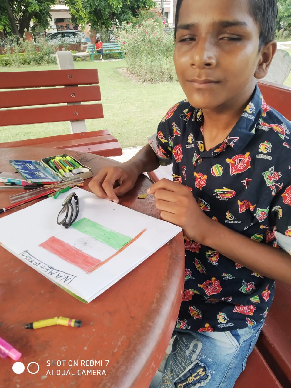 75th Independence Day celebrations by Visually challenged students of NAB