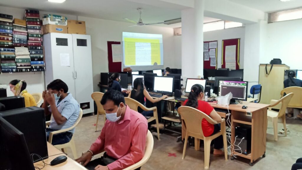 Computer Education program for the visually challenged of NAB