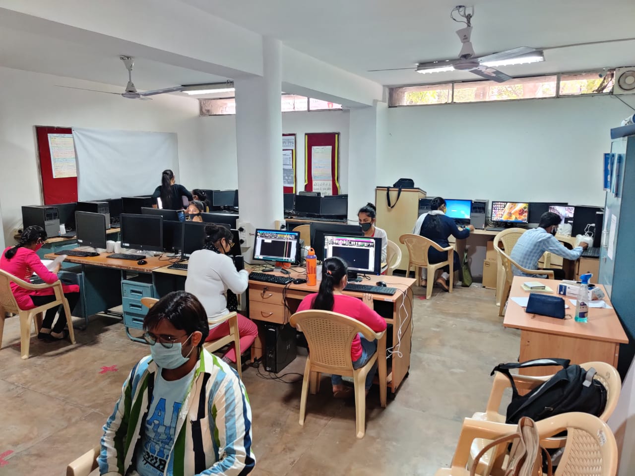 Computer Education program for the visually challenged of NAB