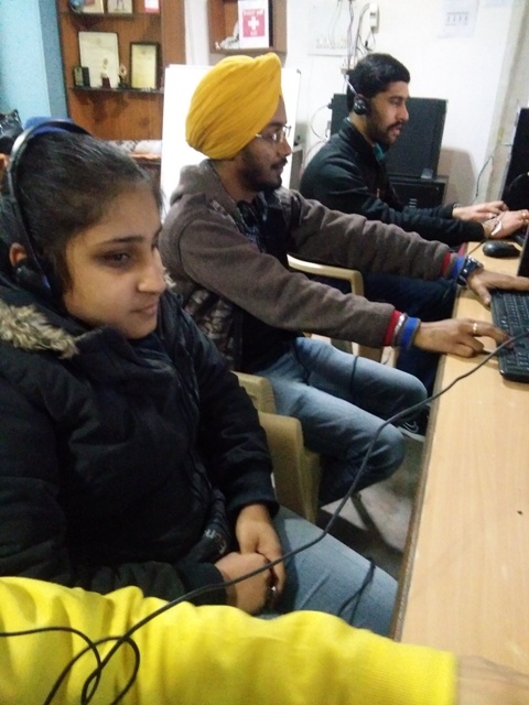 Computer Education program of NAB Chandigarh Branch