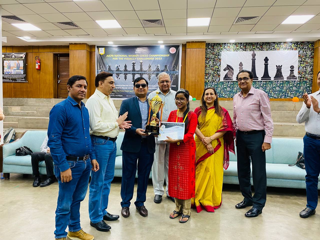 Megha Chakraborty had to settle for 3rd position in National Women Chess Championship, 2023