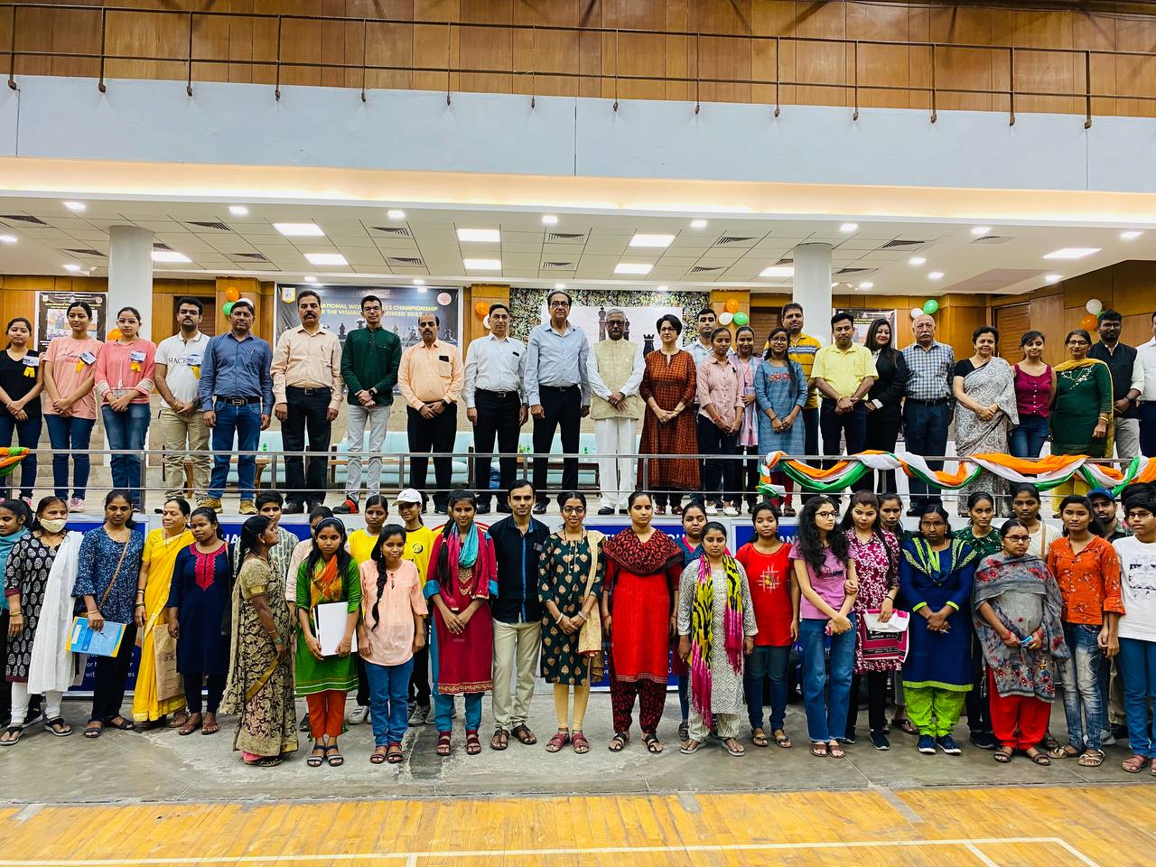 NAB Chandigarh and AICFB host National Women’s Chess 2023, inaugurated by Shri Satya Pal Jain.