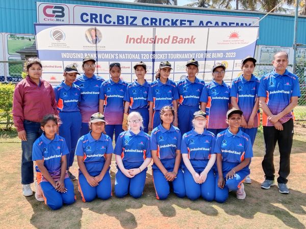 NAB Chandigarh’s visually challenged women cricket team won against Telangana in Nationals at Bangalore 2023.
