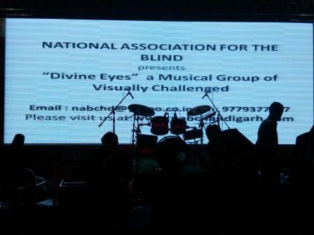 NAB DIVINE EYES MUSICAL GROUP PERFORMING AT CHANDIGARH CLUB