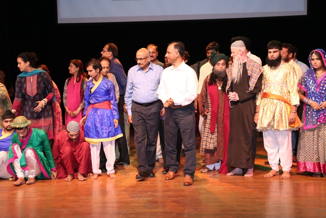 NAB Divine Eyes Group of Visually challenged with Justice Hemant Gupta & Advisor Sh. Vijay Dev