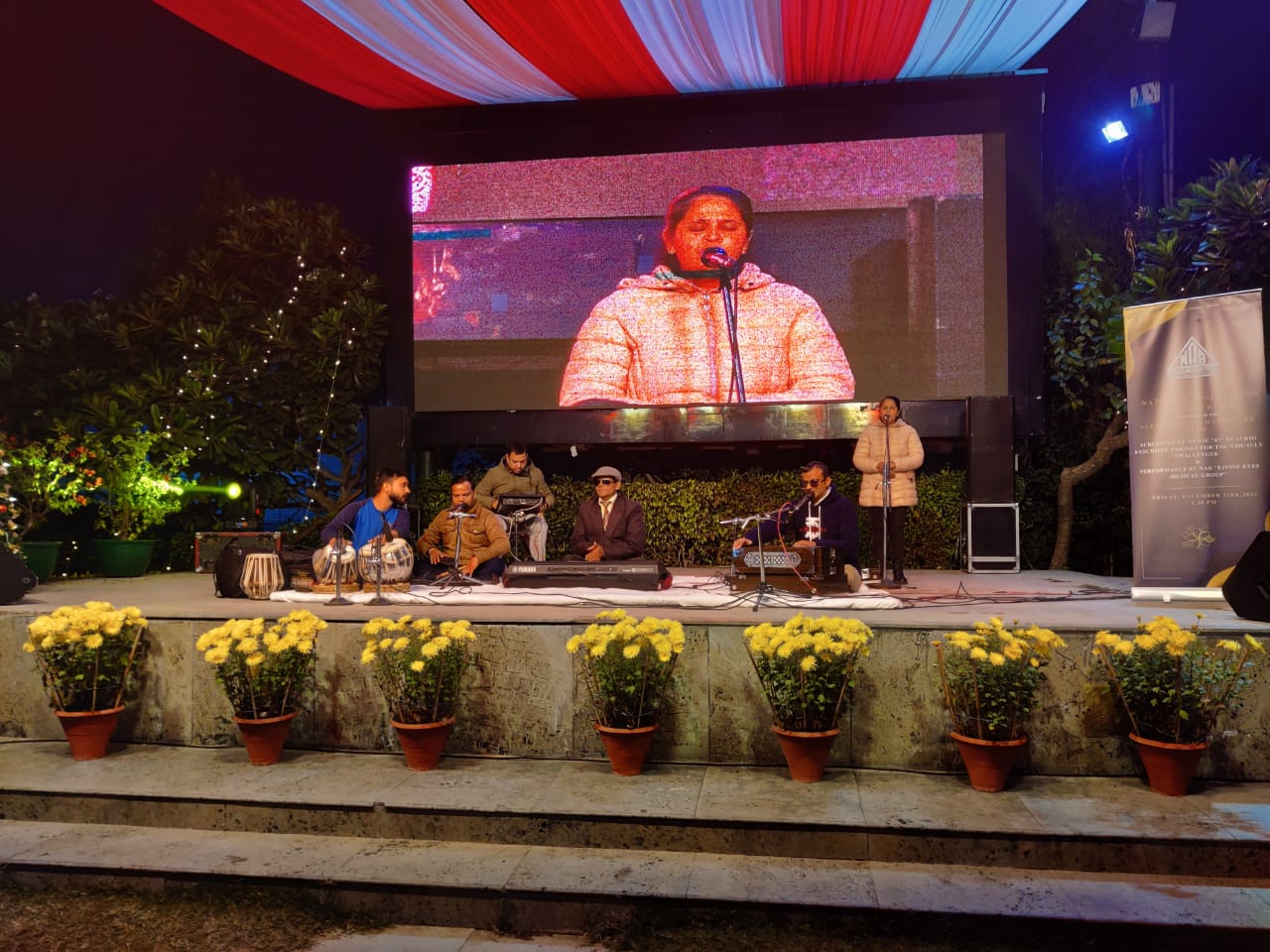 NAB Divine Eyes captivated the audience with a sensational performance after the movie screening on 23rd December.