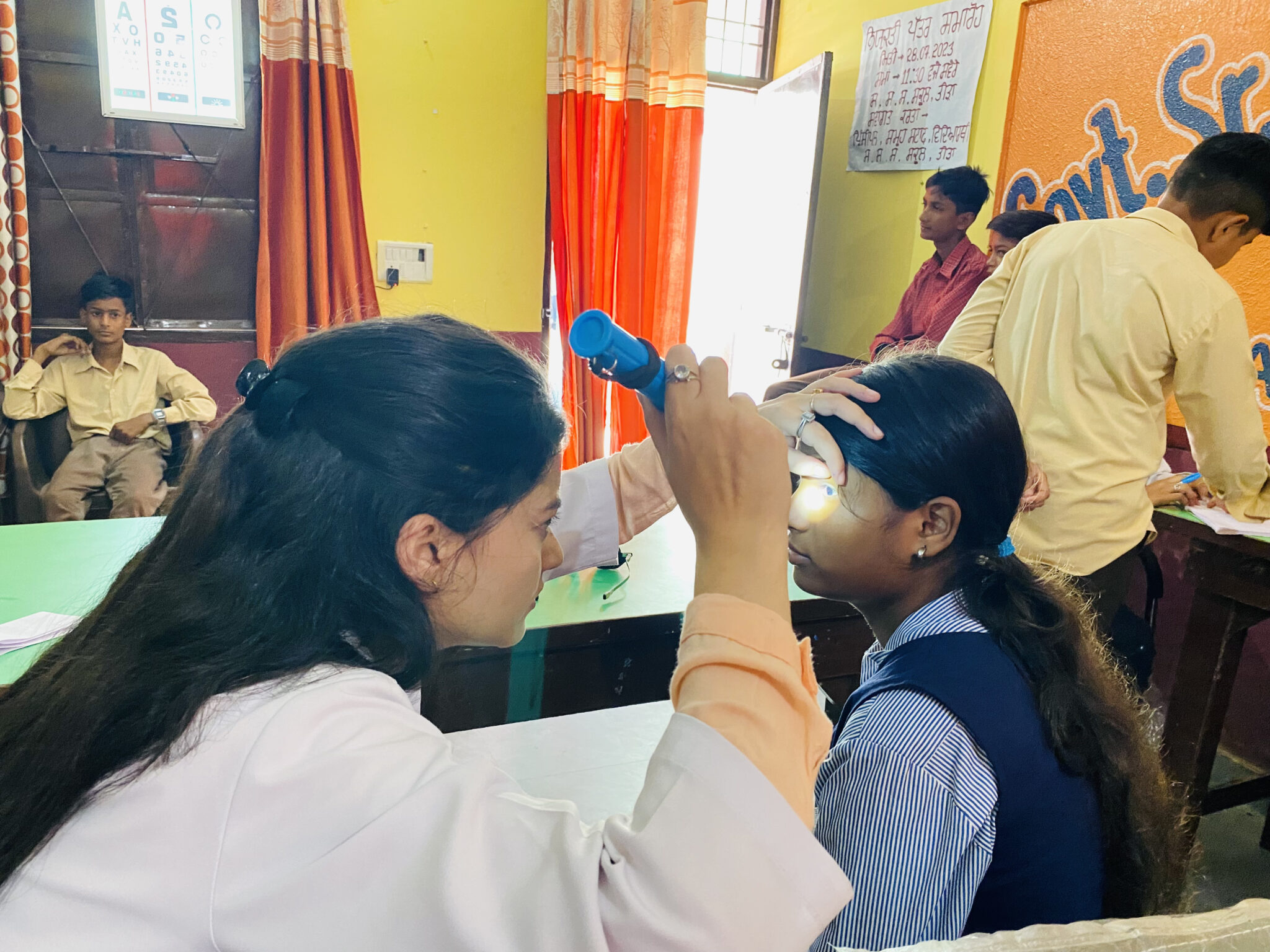 NAB under its Clear Vision Punjab program had undertaken to arrange Free eye check-up camps in District Mohali