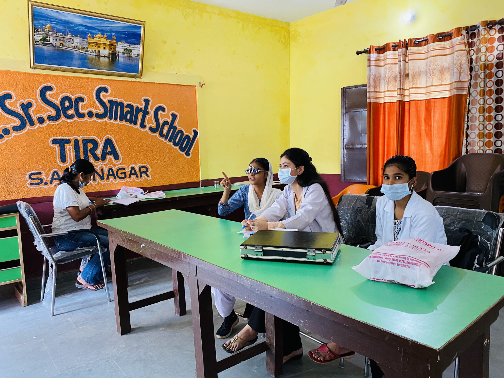 NAB under its Clear Vision Punjab program had undertaken to arrange Free eye check-up camps in District Mohali