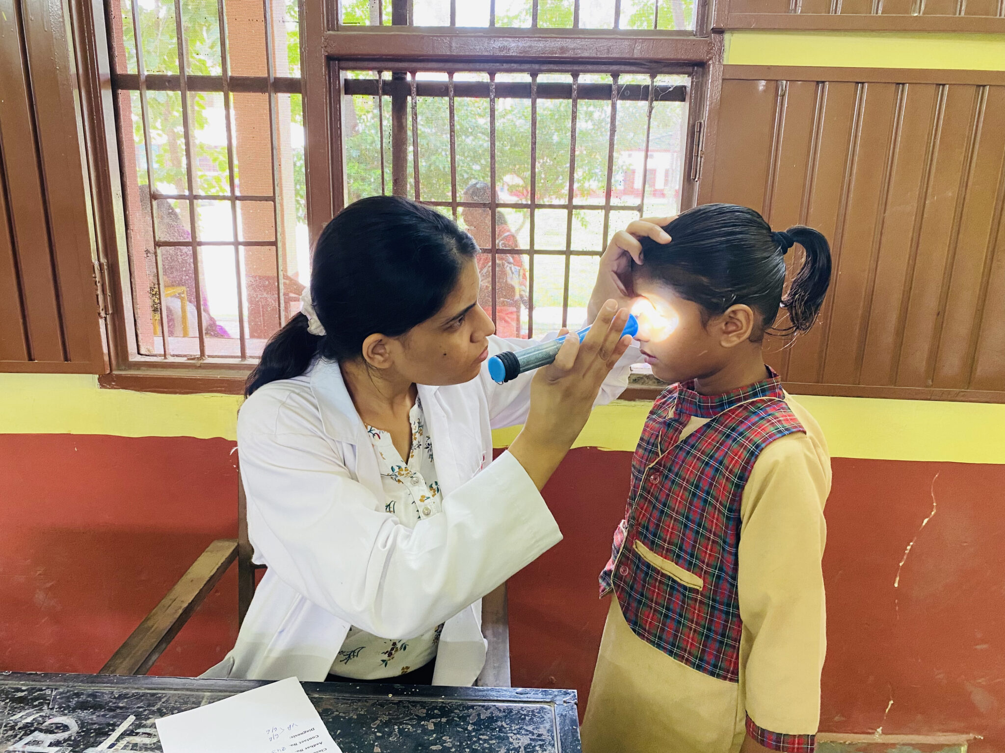NAB under its Clear Vision Punjab program had undertaken to arrange Free eye check-up camps in District Mohali