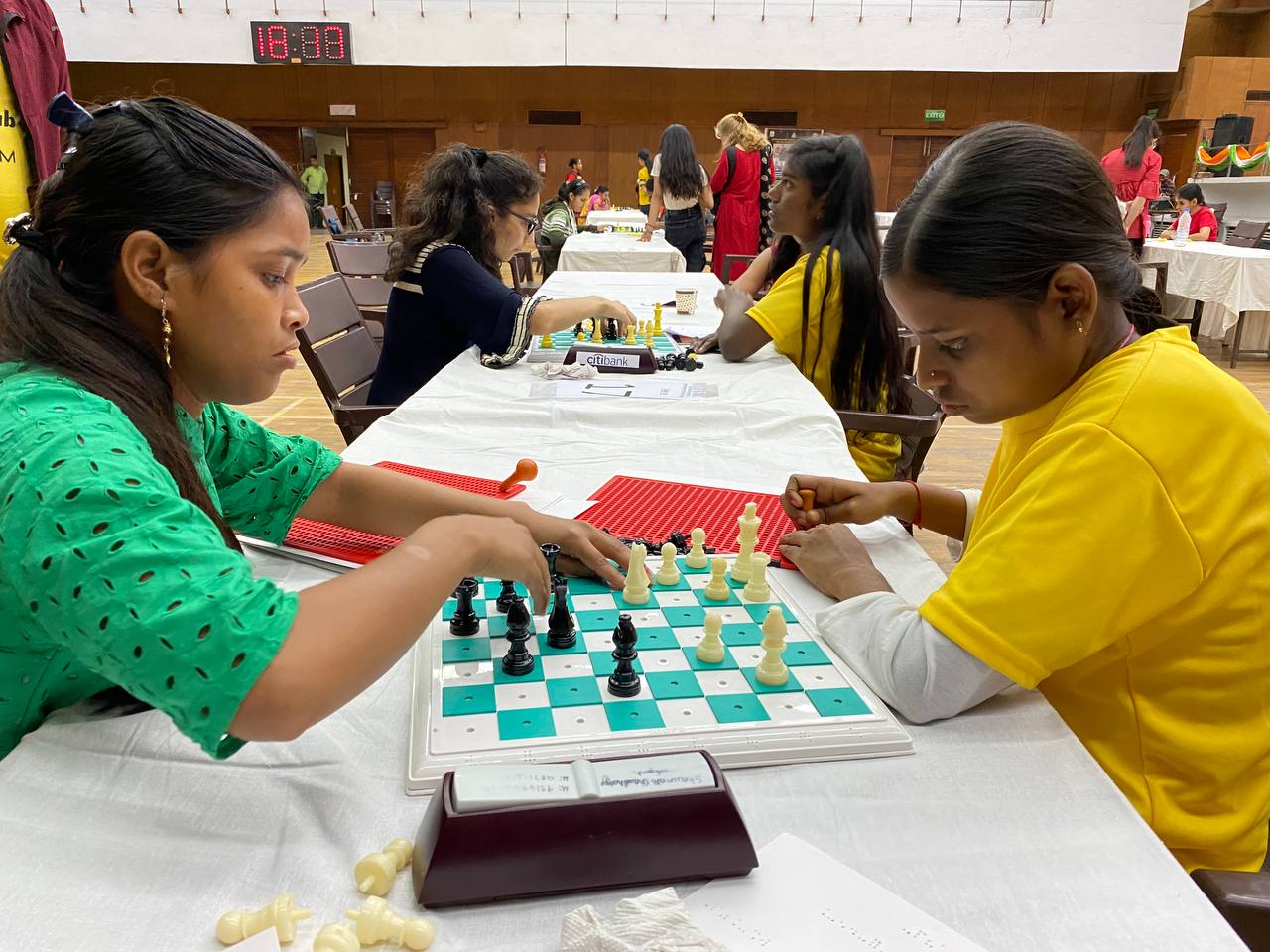 National Women’s Chess Championship for the Visually Challenged, 2023.