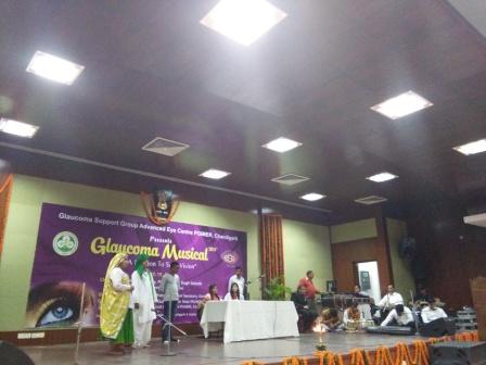 PLAY ON GLUCOMA ENACTED BY VISUALLY CHALLENGED MEMBERS OF NAB