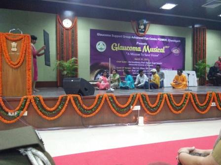 PLAY ON GLUCOMA ENACTED BY VISUALLY CHALLENGED MEMBERS OF NAB