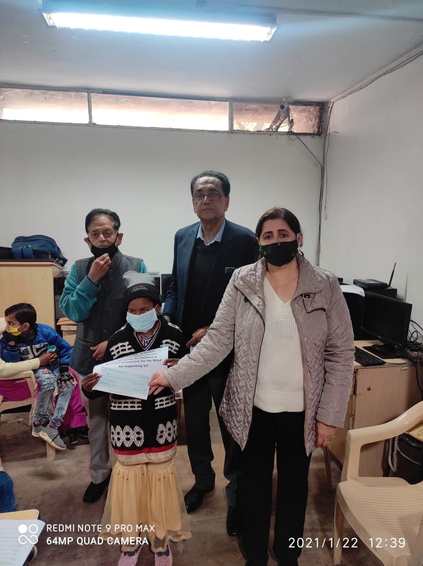 Thank you Mr. Parag, Ms. Chandrani, Mr. Aarsh for supporting scholarships