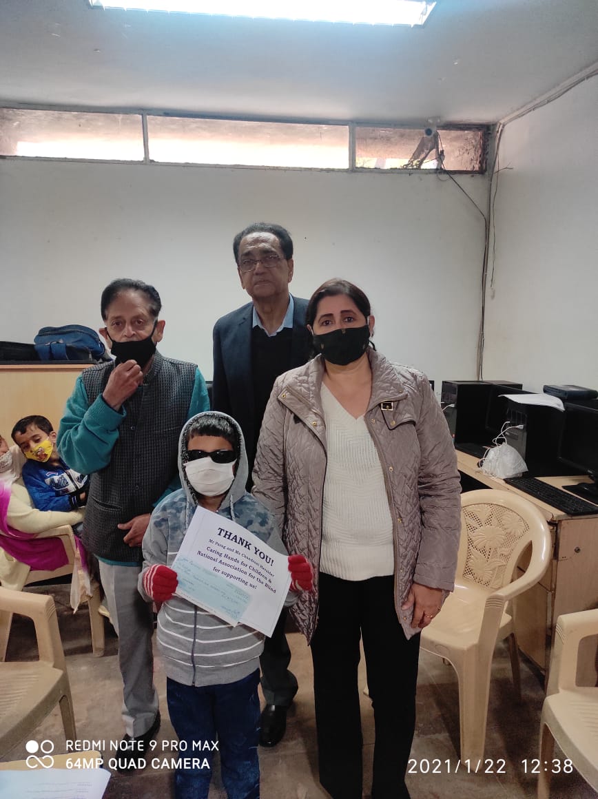 Thank you Mr. Parag, Ms. Chandrani, Mr. Aarsh for supporting scholarships