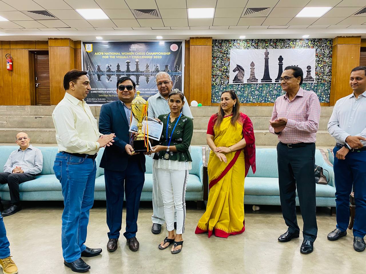 Tijan Punaram Gawar grabbed 2nd position National Women Chess Championship, 2023