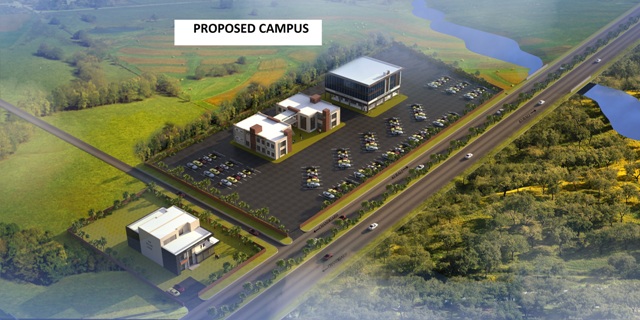 World-class Institute for the Blind and Eye Care on 3 acres.