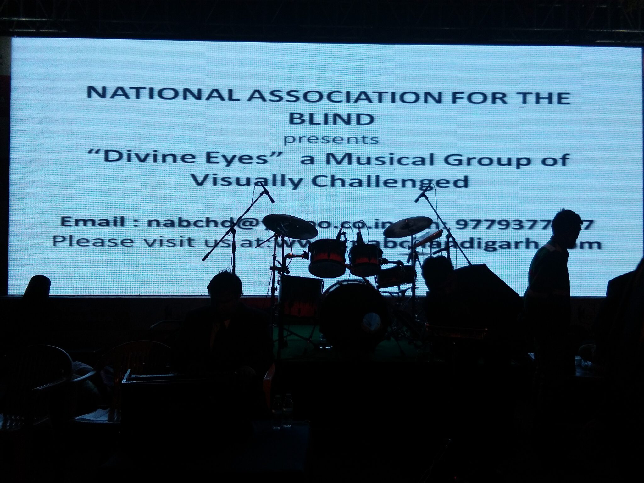 NAB Divine Eyes Group of Visually challenged performing at Chandigarh Club on New Year Eve (1)