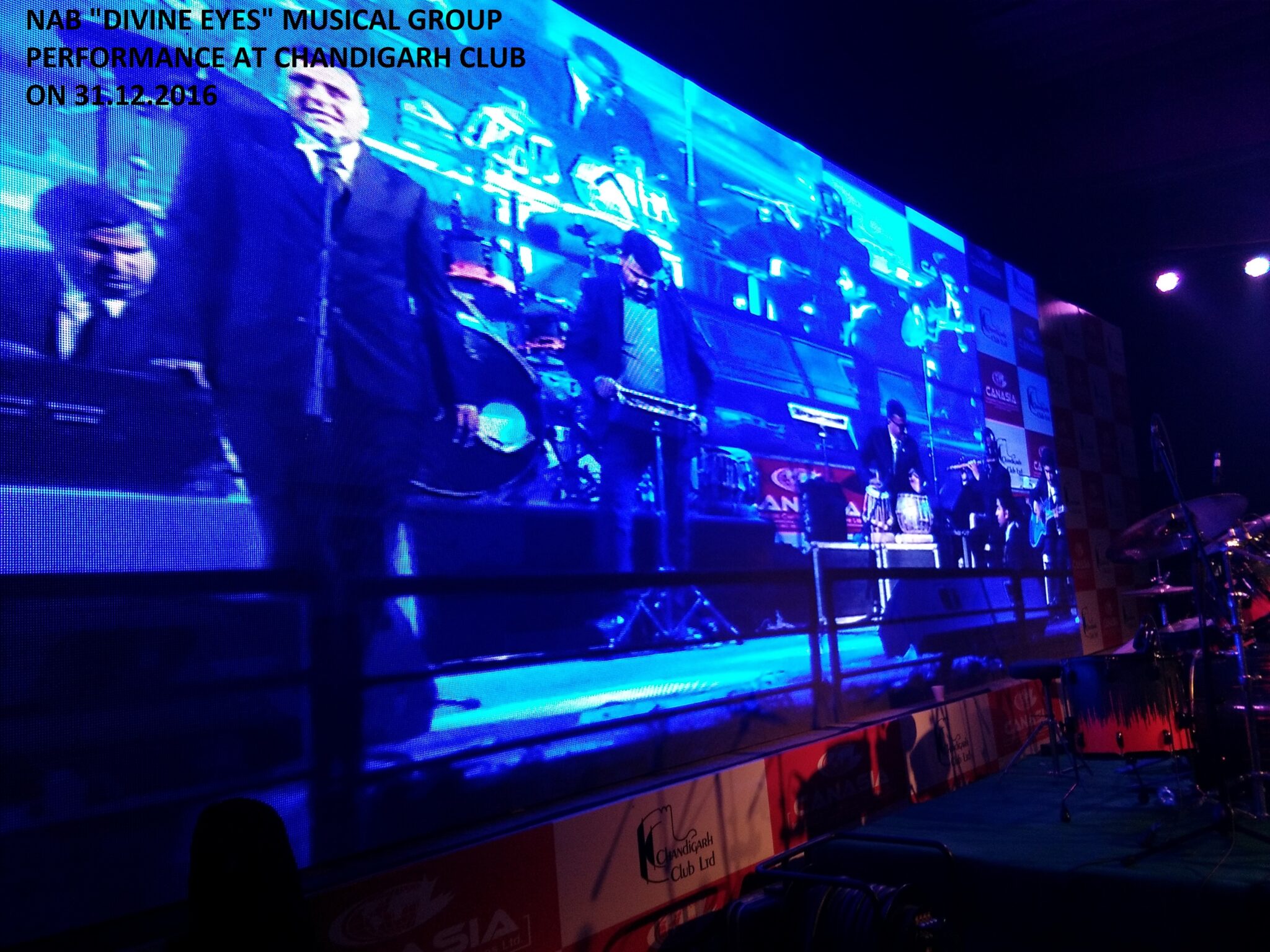 NAB Divine Eyes Group of Visually challenged performing at Chandigarh Club on New Year Eve (2)