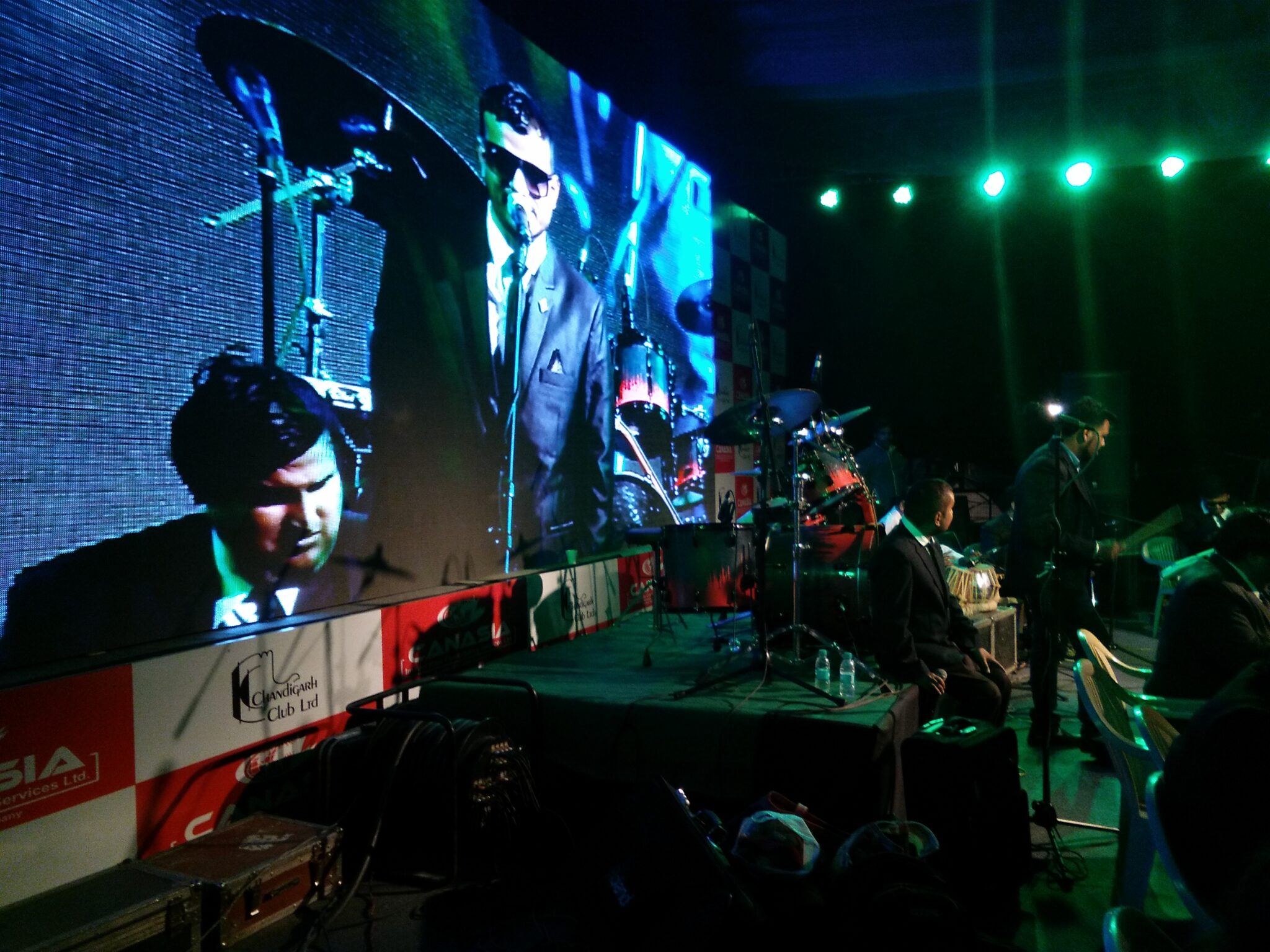 NAB Divine Eyes Group of Visually challenged performing at Chandigarh Club on New Year Eve (7)