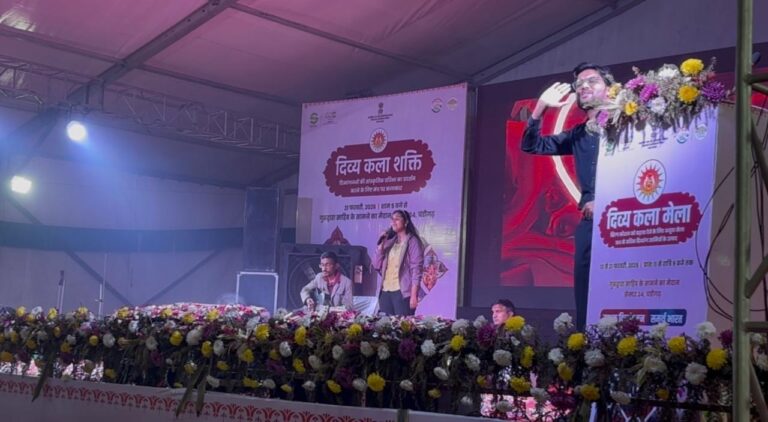 Students from National Association for the Blind (NAB), Chandigarh and Punjab proudly participated in the Divya Kala Mela organized at Sector 34 Chandigarh.