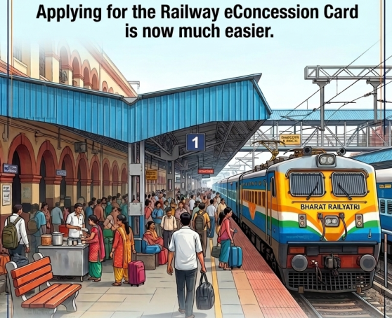 Railway E-Concession Card